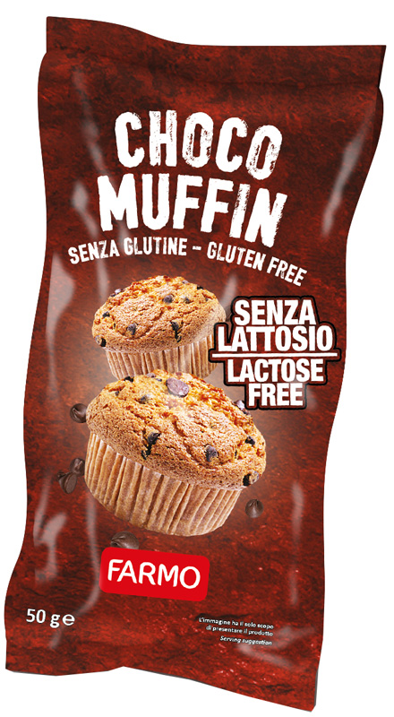 FARMO CHOCOMUFFIN CON GOCCE DI CIOCCOLATO 50 G - Farmacia Del Monaco