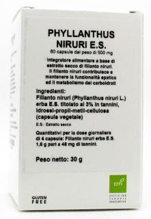PHYLLANTHUS NIRURI ESTRATTO SECCO 60 CAPSULE - Farmacia Del Monaco