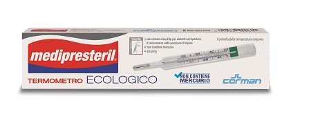 MEDIPRESTERIL TERMOMETRO ECOLOGICO SENZA MERCURIO - Farmacia Del Monaco