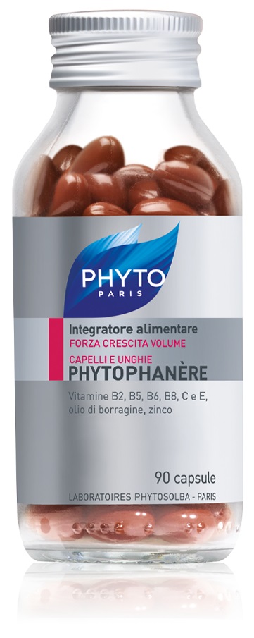 PHYTO PARIS PHYTOPHANERE INTEGRATORE ALIMENTARE CAPELLI/UNGHIE 90 CAPSULE NUOVA FORMULA ALLO ZINCO - Farmacia Del Monaco