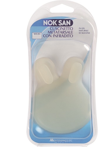 NOK SAN GEL CUSCINETTO METATARSALE CON INFRADITO S/M - Farmacia Del Monaco