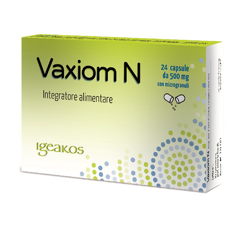 VAXIOM N 24 CAPSULE 12 G - Farmacia Del Monaco
