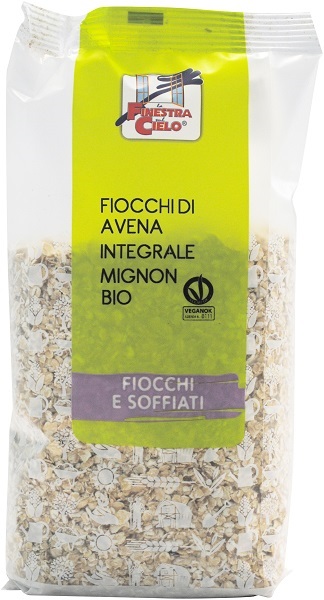 FIOCCHI DI AVENA INTEGRALE MIGNON BIO 500 G - Farmacia Del Monaco