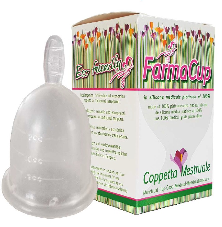 COPPETTA MESTRUALE FARMACUP GRANDE - Farmacia Del Monaco
