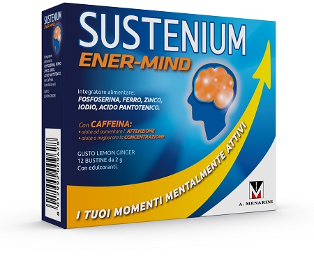 SUSTENIUM ENERGY MIND 12 BUSTINE - Farmacia Del Monaco