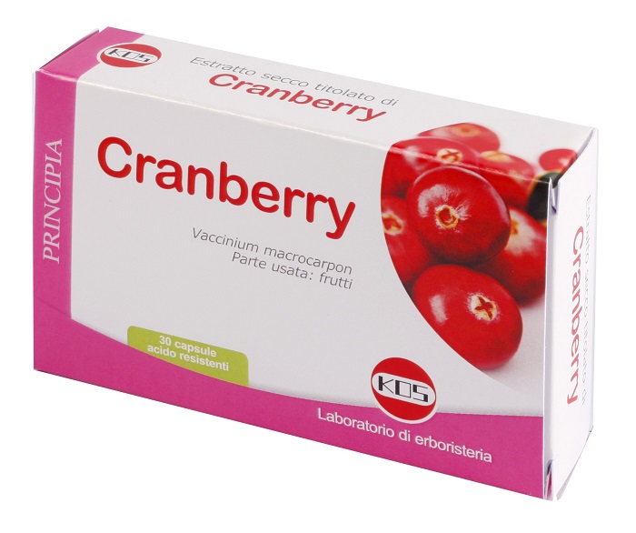 CRANBERRY ESTRATTO SECCO 30 CAPSULE - Farmacia Del Monaco