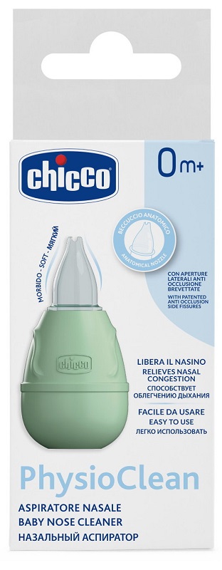 ASPIRATORE NASALE PHYSIOCLEAN CHICCO - Farmacia Del Monaco