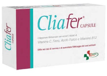 CLIAFER 40 CAPSULE - Farmacia Del Monaco
