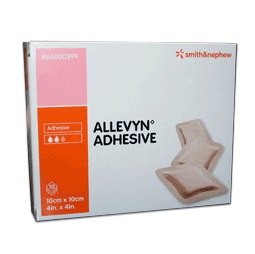 MEDICAZIONE ALLEVYN ADHESIVE 10 CM X 10 CM 10 PEZZI - Farmacia Del Monaco
