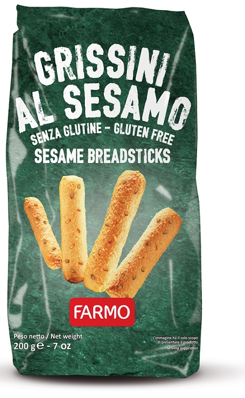 FARMO GRISSINI AL SESAMO 200 G - Farmacia Del Monaco