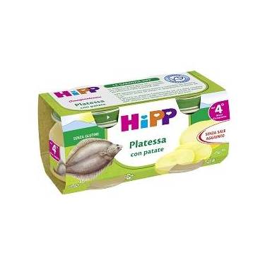 HIPP OMOGENEIZZATO PLATESSA CON PATATE 2X80 G - Farmacia Del Monaco