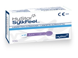 LANCETTE PUNGIDITO MYSTAR SYLKFEEL LANCETS 33 GAUGE 50 PEZZI - Farmacia Del Monaco