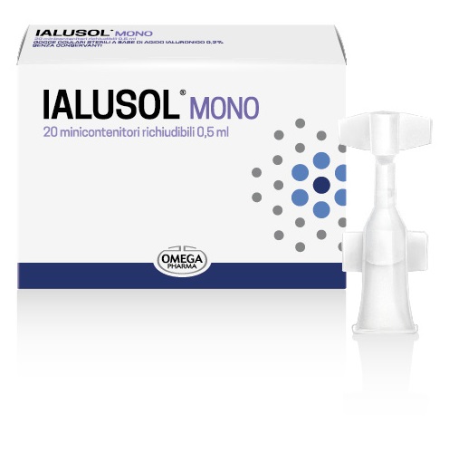 IALUSOL MONO GOCCE OCULARI 20 FLACONCINI 0,5 ML - Farmacia Del Monaco