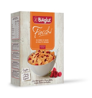 BIAGLUT CEREALI PRIMA COLAZIONE AI FRUTTI ROSSI 275 G - Farmacia Del Monaco