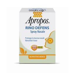 APROPOS RINO DEFENS SPRAY NASALE 20 ML - Farmacia Del Monaco