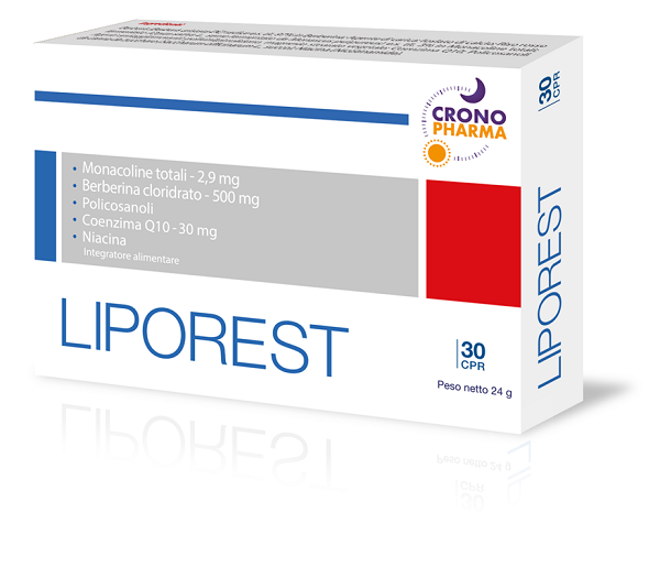 LIPOREST 30 COMPRESSE - Farmacia Del Monaco