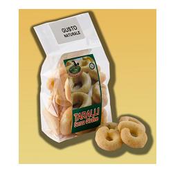 TARALLI AL NATURALE SENZA GLUTINE 75 G - Farmacia Del Monaco