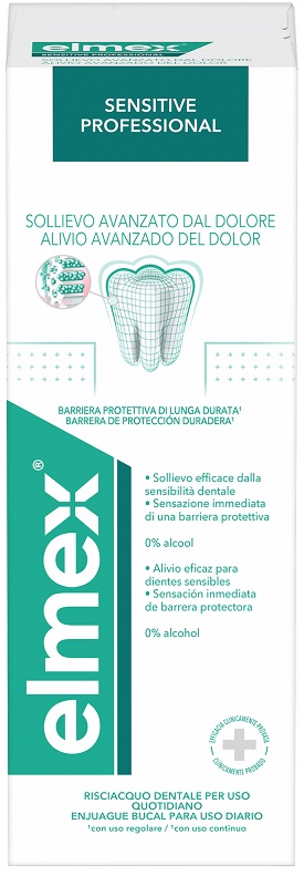 ELMEX SENTITIVE PROFESSIONAL COLLUTORIO 400 ML - Farmacia Del Monaco