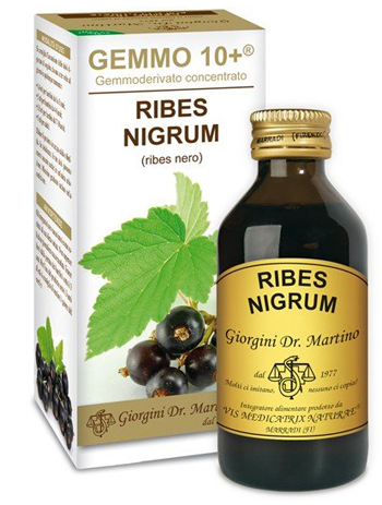 GEMMO 10+ RIBES NERO 100 ML LIQUIDO ANALCOLICO - Farmacia Del Monaco