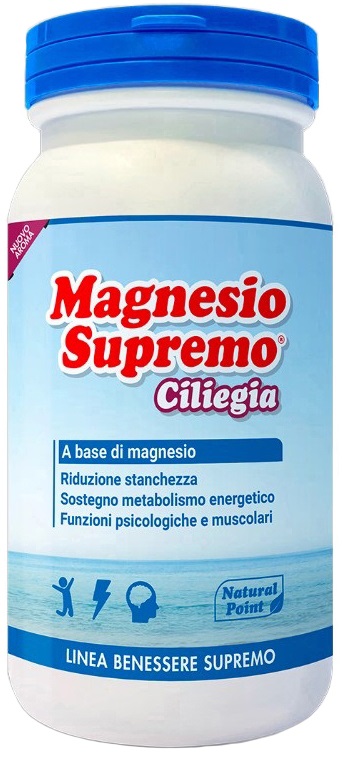 MAGNESIO SUPREMO CILIEGIA POLVERE 150 G - Farmacia Del Monaco