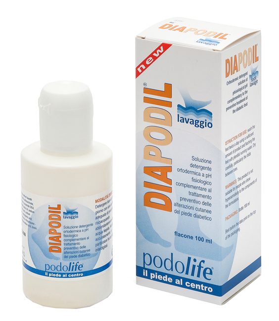DIAPODIL LAVAGGIO SOLUZIONE DETERGENTE ORTODERMICO 100 ML - Farmacia Del Monaco