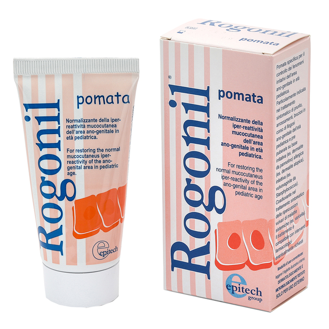 ROGONIL POMATA PEDIATRICA PER LA REGIONE ANO-GENITALE DEL NEONATO E DEL BAMBINO TUBO 50 ML - Farmacia Del Monaco