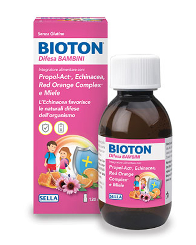 BIOTON DIFESA BAMBINI SCIROPPO 120 ML - Farmacia Del Monaco