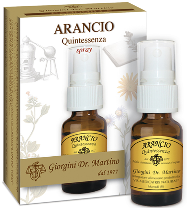ARANCIO QUINTESSENZA SPRAY 15 ML - Farmacia Del Monaco
