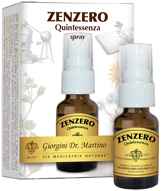 ZENZERO QUINTESSENZA SPRAY 15 ML - Farmacia Del Monaco