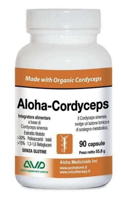 ALOHA CORDYCEPS 90 CAPSULE - Farmacia Del Monaco