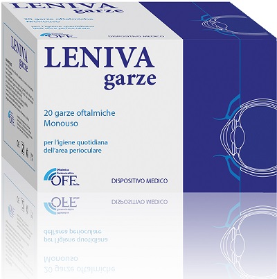 LENIVA GARZE OFTALMICHE 20 PEZZI - Farmacia Del Monaco