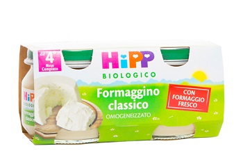 HIPP BIO OMOGENEIZZATO FORMAGGINO CLASSICO 2X80 G - Farmacia Del Monaco