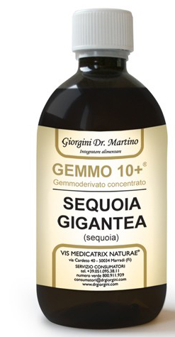 GEMMO 10+ SEQUOIA 500 ML LIQUIDO ANALCOLICO - Farmacia Del Monaco