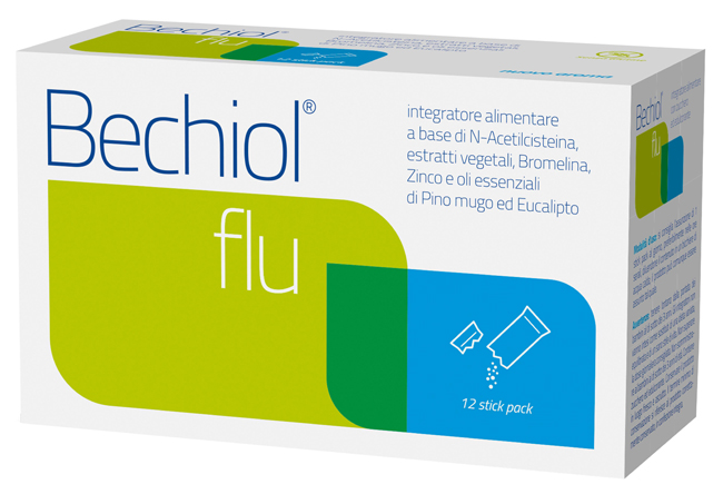 BECHIOL FLU 12 BUSTINE STICK PACK - Farmacia Del Monaco