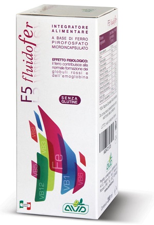 F5 FLUIDOFER LIQUIDO BOCCETTA 200 ML - Farmacia Del Monaco