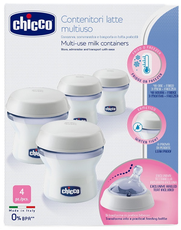 CHICCO CONTENITORE LATTE STEP UP NEW - Farmacia Del Monaco