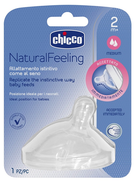 CHICCO TETTARELLA STEPUP NEW 2M+ FLUSSO MEDIO - Farmacia Del Monaco