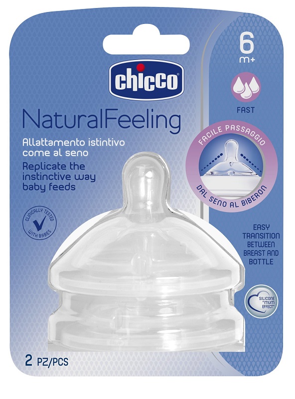 CHICCO TETTARELLA STEPUP NEW 6M+ FLUSSO VELOCE - Farmacia Del Monaco
