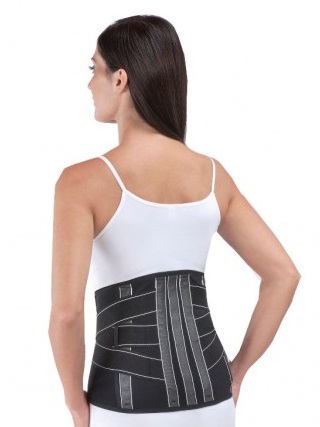 IN-CROSS CORSETTO ELASTICO NERO LARGE - Farmacia Del Monaco