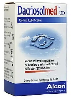 DACRIOSOLMED UD COLLIRIO LUBRIFICANTE 30 FLACONCINI MONODOSE 0,4 ML - Farmacia Del Monaco