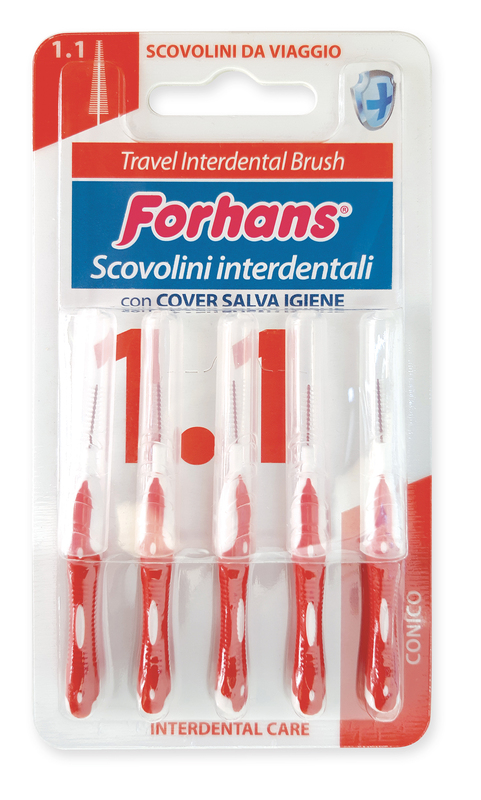 FORHANS TRAVEL INTERDENTAL BRUSH 1,1 - Farmacia Del Monaco