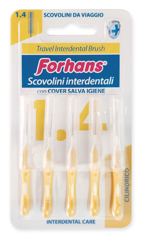 FORHANS TRAVEL INTERDENTAL BRUSH 1,4 - Farmacia Del Monaco