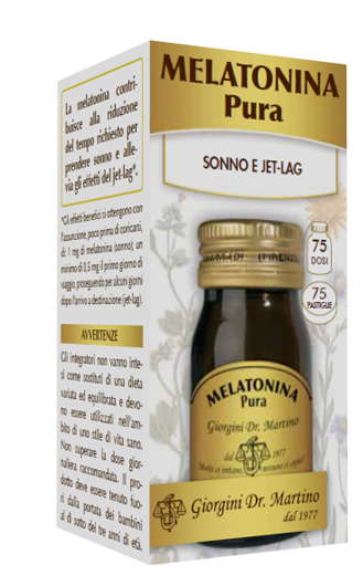 MELATONINA PURA 75 PASTIGLIE - Farmacia Del Monaco