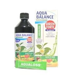 AQUA BALANCE RASSODAN DREN FORTE GUSTO T VERDE 500 ML DIETALINEA + AQUALOSS 2,8 G - Farmacia Del Monaco