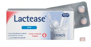 LACTEASE 3000 FCC AROMA FRAGOLA 20 COMPRESSE MASTICABILI - Farmacia Del Monaco