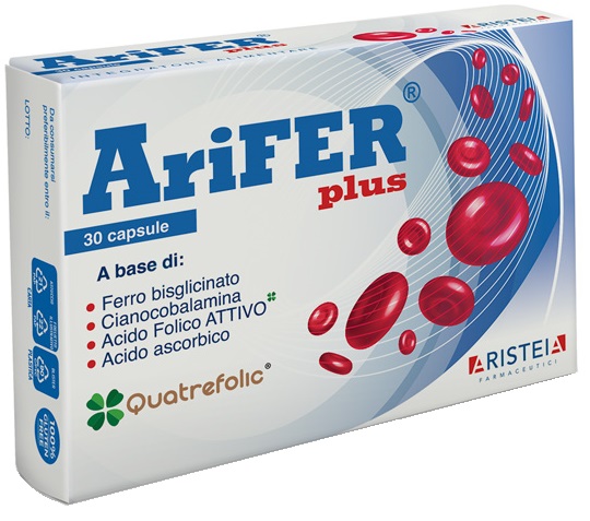 ARIFER PLUS 30 CAPSULE - Farmacia Del Monaco