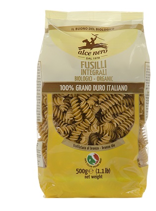 FUSILLI INTEGRALI BIO 500 G - Farmacia Del Monaco