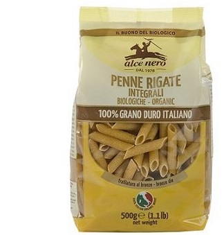 PENNE RIGATE INTEGRALI BIO 500 G - Farmacia Del Monaco