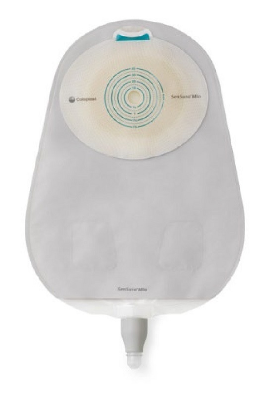 SACCA UROSTOMIA SENSURA MIO SISTEMA A UN PEZZO CON APERTURA ISPEZIONABILE MAXI TRASPARENTE 10-45 30 PEZZI - Farmacia Del Monaco