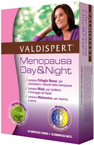 VALDISPERT MENOPAUSA DAY&NIGHT 30+30 COMPRESSE - Farmacia Del Monaco